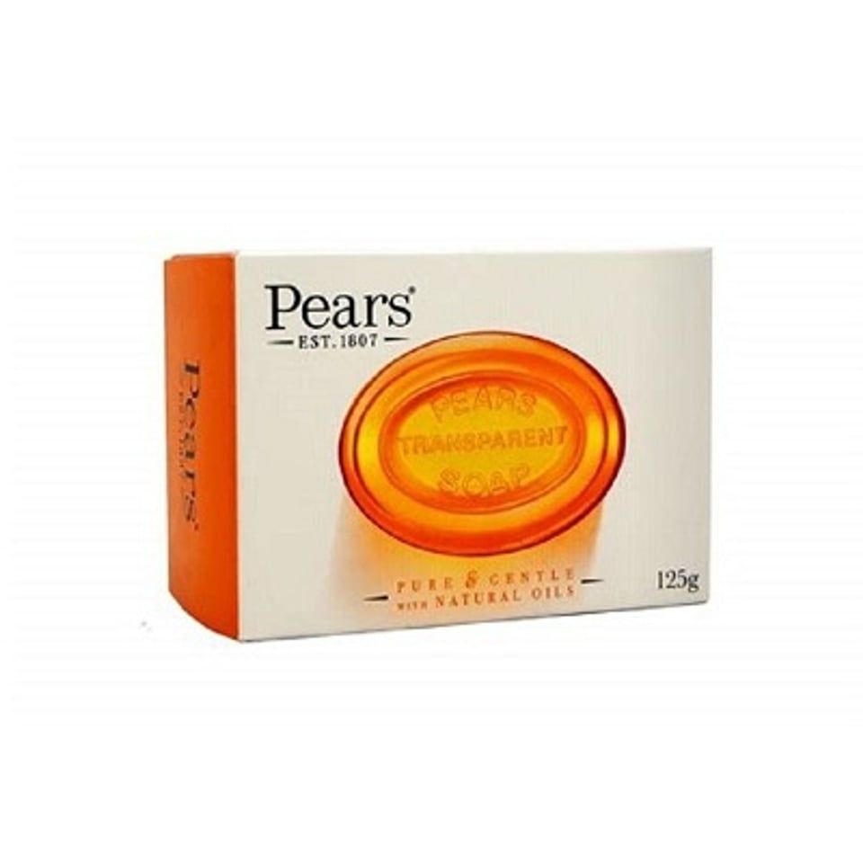 Pears Transparante Zeep – Natuurlijke Olie voor Alle Huidtypes (125g)