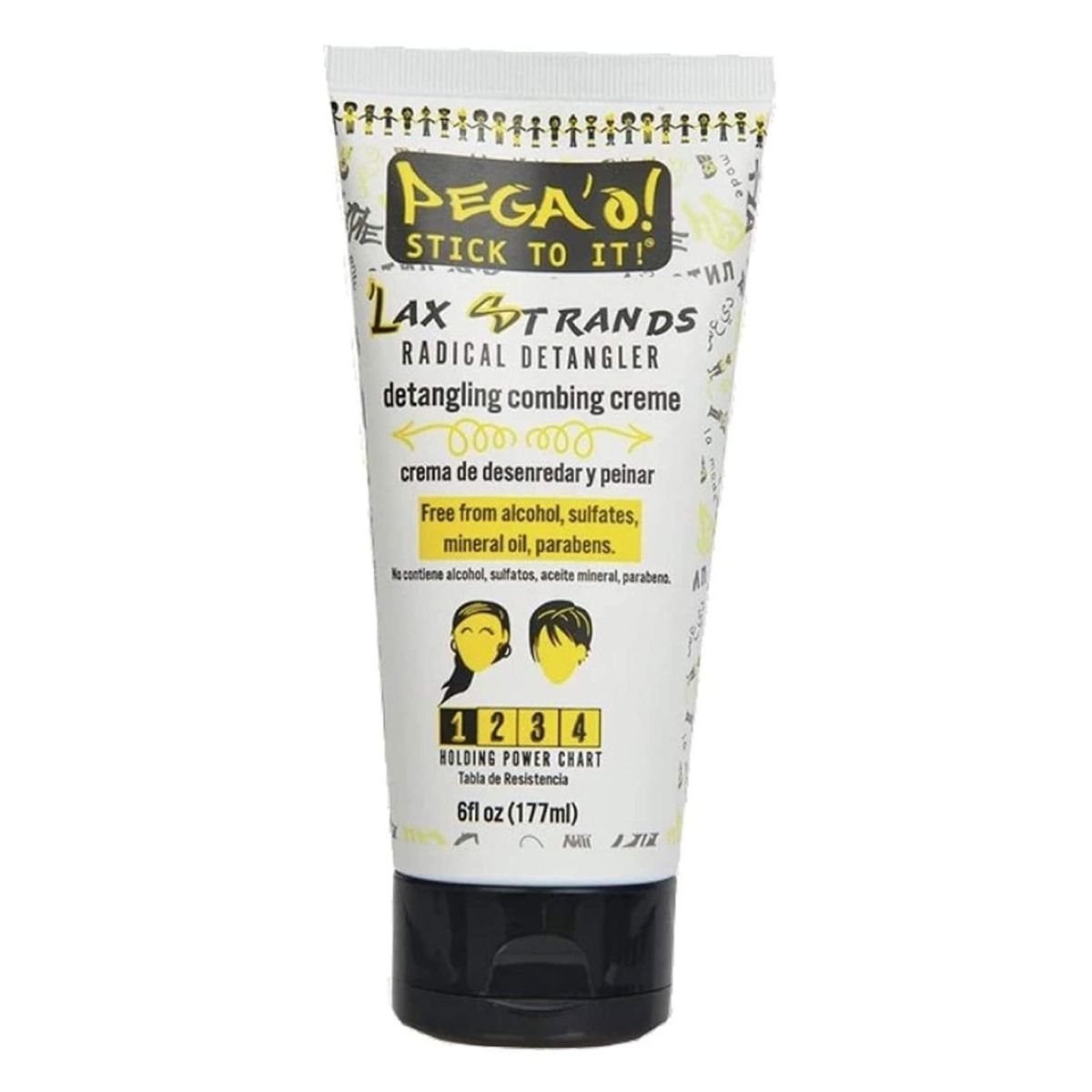 Pega'O Lax Strands Combing Cream – Ontklittende Crème voor Textuurhaar (177ml)