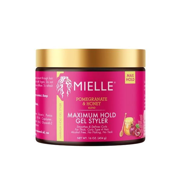 Mielle Gel Styler – Maximale Hold voor Alle Haarsoorten (454g)