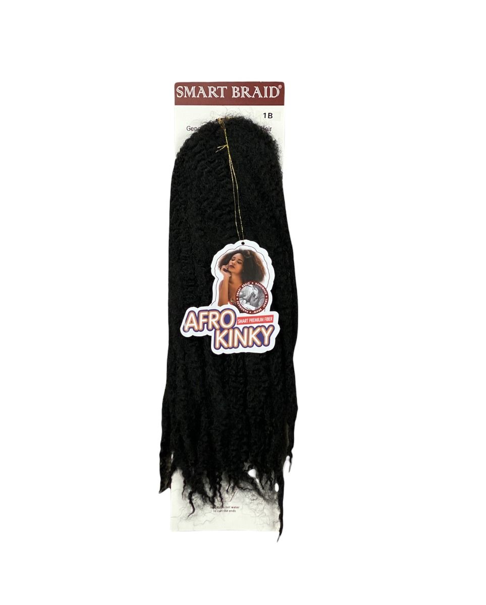 Smart Braid Afro Kinky – Natuurlijke Haarverlenging voor Krullend Haar (1B)