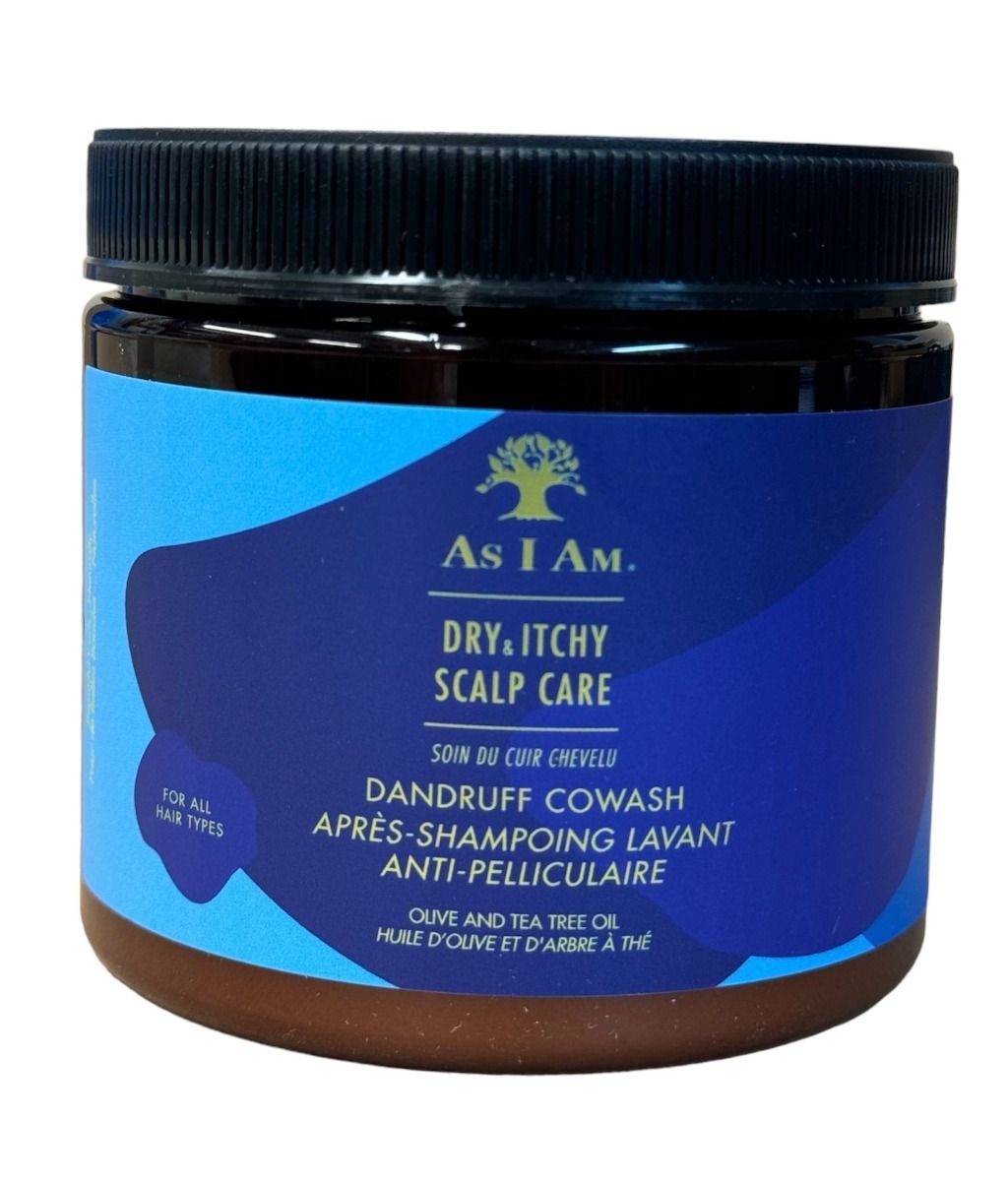 As I Am Co-Wash – Hydraterende Behandeling voor Jeukende Hoofdhuid (454g)