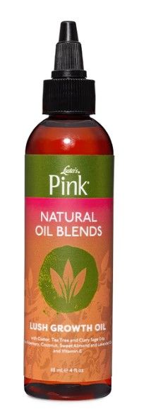 Pink Natural Oil Blends Lush Growth Oil – Groeiaanzet voor Alle Haartypes (118ml)