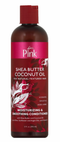 Pink Shea Butter Coconut Oil – Hydraterende Haarlotion voor Droog Haar (355ml)