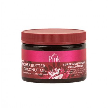 Pink Shea Butter Curl Definer – Super Moisturiserende Crème voor Krullend Haar (312g)