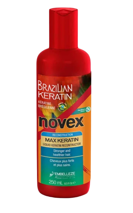 Novex Leave-In Conditioner – Versterkende Keratine voor Beschadigd Haar (250ml)