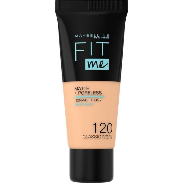 Maybelline Fit Me Foundation – Matte & Poreless voor Normale Huid (30ml)