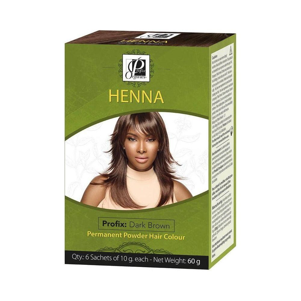 Profix Organics Henna Haarverf – Permanente Kleur voor Gezond Haar (60g)