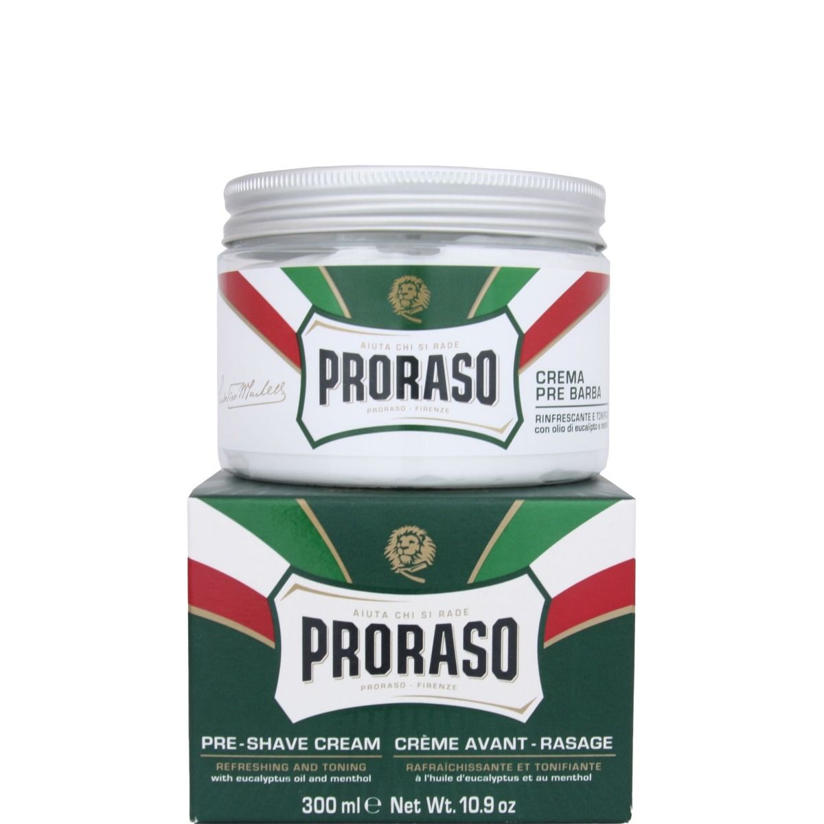 Proraso Pre-Shave Crème – Voorbereiding voor een Comfortabele Scheerbeurt (100ml)