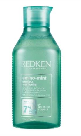 Redken Amino Mint Scalp Shampoo – Verfrissende Zorg voor Vette Huid (300ml)