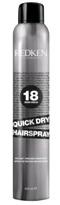 Redken Quick Dry Hairspray – Sneldrogende Fixatie voor Alle Haartypes (400ml)