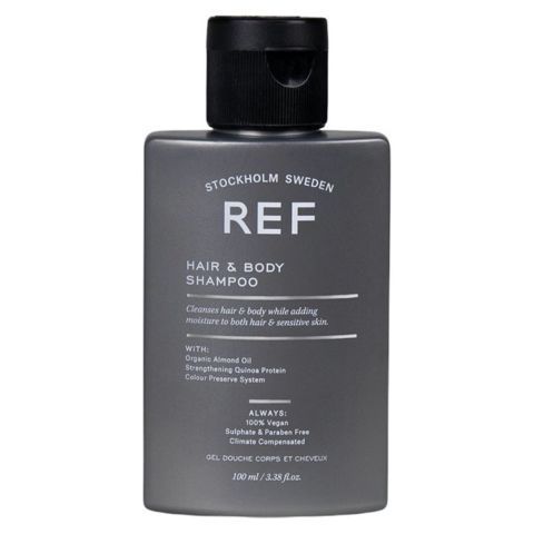 REF Haar- & Lichaams Shampoo – Verfrissende 2-in-1 voor Mannen (100ml)