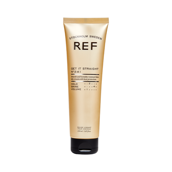 REF Get it Straight 241 – Anti-Frizz Stylingcrème voor Elk Haartype (125ml)