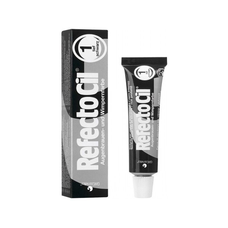 Refectocil Wimpers en Wenkbrauwen Tinte – Zwart voor Langdurige Kleur (15ml)