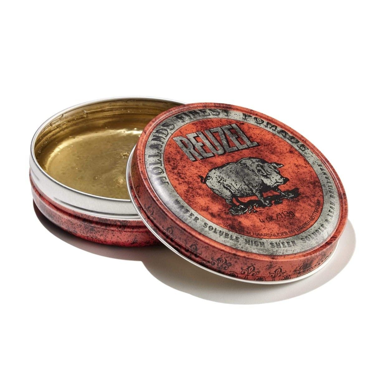 Reuzel Red Pomade – Hoge Glans en Flexibele Hold voor Alle Haartypes (340g)