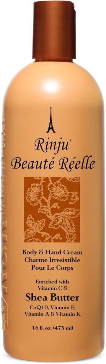 Rinju Hand & Body Cream – Vochtinbrengende Crème voor Alle Huidtypes (473ml)
