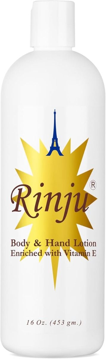 Rinju Hand & Body Lotion – Vochtinbrengende Crème met Vitamine E (473ml)