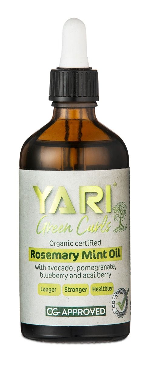 Yari Rosemary Mint Oil – Versterkende Olie voor Krullend Haar (100ml)