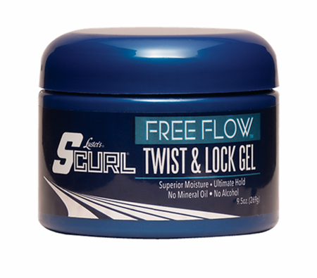 S-Curl Free Flow Twist & Lock Gel – Ultieme Hold voor Krullend Haar (269g)