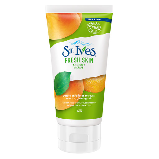 ST. Ives Apricot Scrub – Dieptereinigende Scrub voor Stralende Huid (150ml)