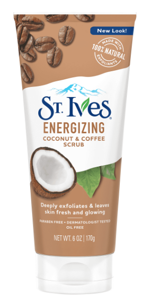 ST. Ives Scrub – Verfrissende Kokos & Koffie voor Gladde Huid (170g)