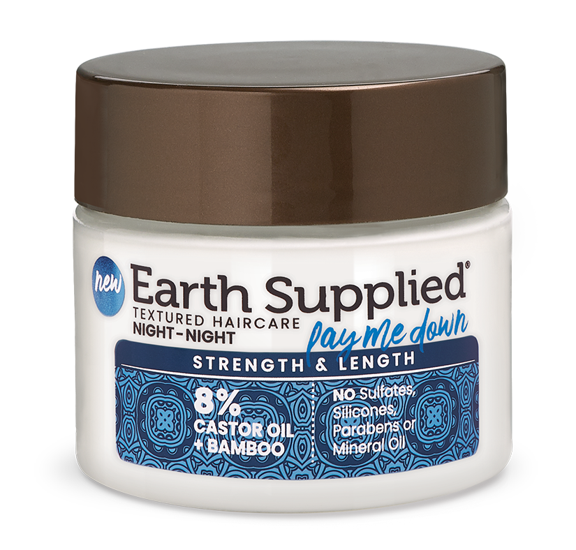 Earth Supplied Nachtbehandeling – Versterking en Lengte voor Alle Haartypes (170g)