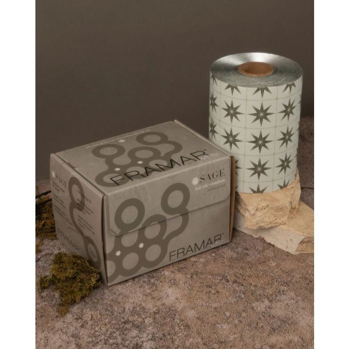Framar Medium Foil – Geëmbosseerd Aluminium voor Kleurbehandelingen (98m)