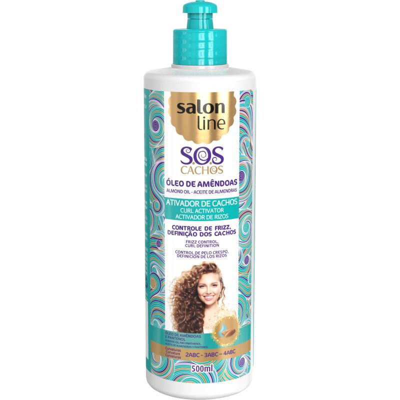 Salon Line Curl Activator – Vochtinbrengende Behandeling voor Krullend Haar (500ml)