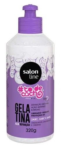 Salon Line Gelatina – Hoge Definitie Jelly voor Krullend Haar (320g)