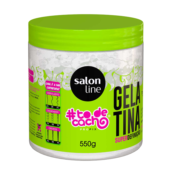 Salon Line Gelatina – Super Definitie Jelly voor Krullend Haar (550g)