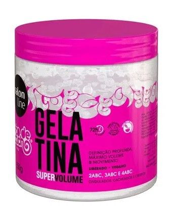 Salon Line Gelatina Super Volume Jelly – Hydratatie voor Krullend Haar (550g)