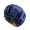 MHS Satin Haar Bonnet – Dubbel Laags Slaapmuts met Verstelbare Band (36cm)
