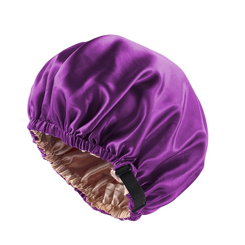 MHS Satin Hair Bonnet – Dubbele Laag voor Bescherming van Haar (36cm)