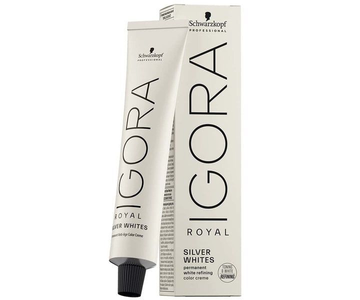 Schwarzkopf Igora Royal Silverwhites Kleurcrème – Intense Dekking (60ml)
