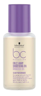 Schwarzkopf Bonacure Frizz Away Oil – Gladmakende Olie voor Kruidig Haar (50ml)
