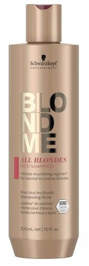 Schwarzkopf Professional Shampoo – Voedende Shampoo voor Blond Haar (300ml)