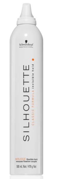 Schwarzkopf Silhouette Mousse – Flexibele Hold voor Volumineus Haar (500ml)