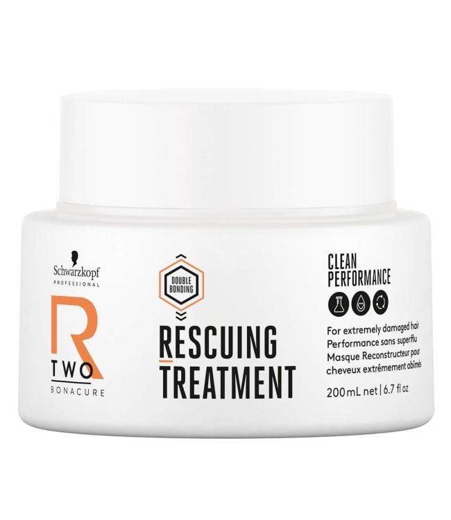 Schwarzkopf Bonacure R-Two Rescuing Treatment – Herstel voor Beschadigd Haar (200ml)