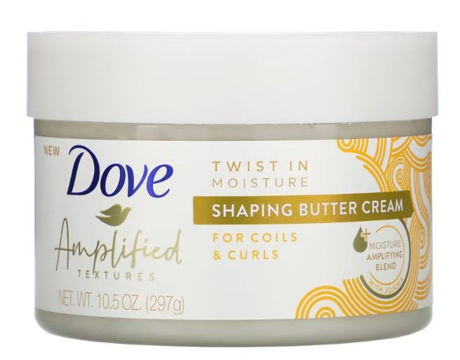 Dove Shaping Butter Cream – Vochtinbrengende Crème voor Krullend Haar (297g)