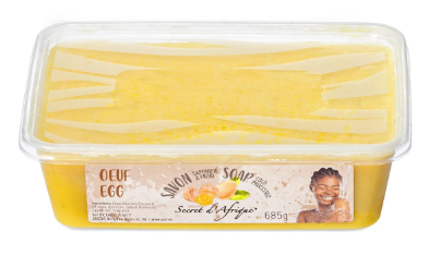 Secret d'Afrique Zeep – Natuurlijke Reiniging voor Alle Huidtypes (685g)