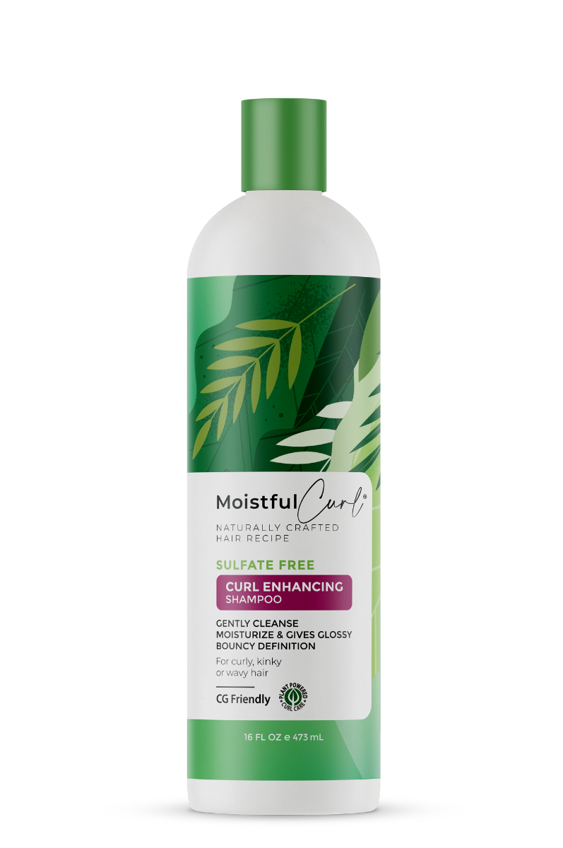 Moistful Curl Shampoo – Versterkende Reiniging voor Krullend Haar (473ml)