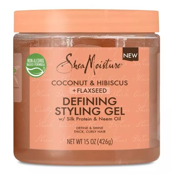 Shea Moisture Defining Styling Gel – Voor Glanzend Krullend Haar (426g)