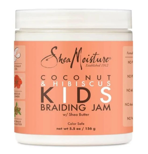 Shea Moisture Braiding Jam – Hydraterende Gel voor Kinderen (156g)
