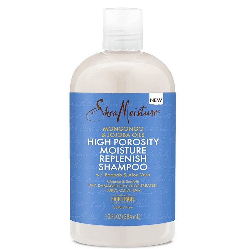 SheaMoisture Shampoo – Ultra-Hydraterende Replenish voor Droog Haar (384ml)