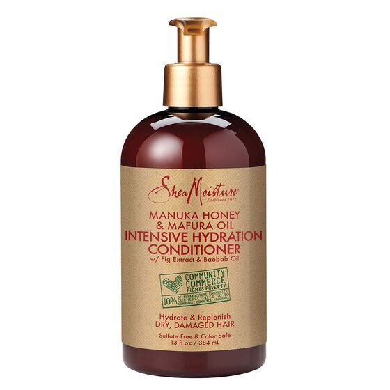 Shea Moisture Intensieve Hydratatie Conditioner – Voedt Droog Haar (384ml)