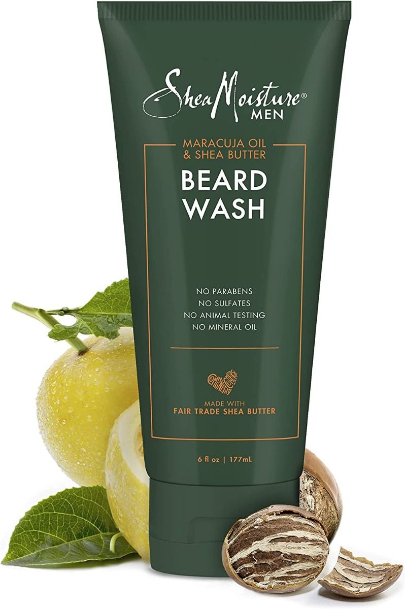 Shea Moisture Beard Wash – Verfrissende Reiniging voor Mannen (177ml)