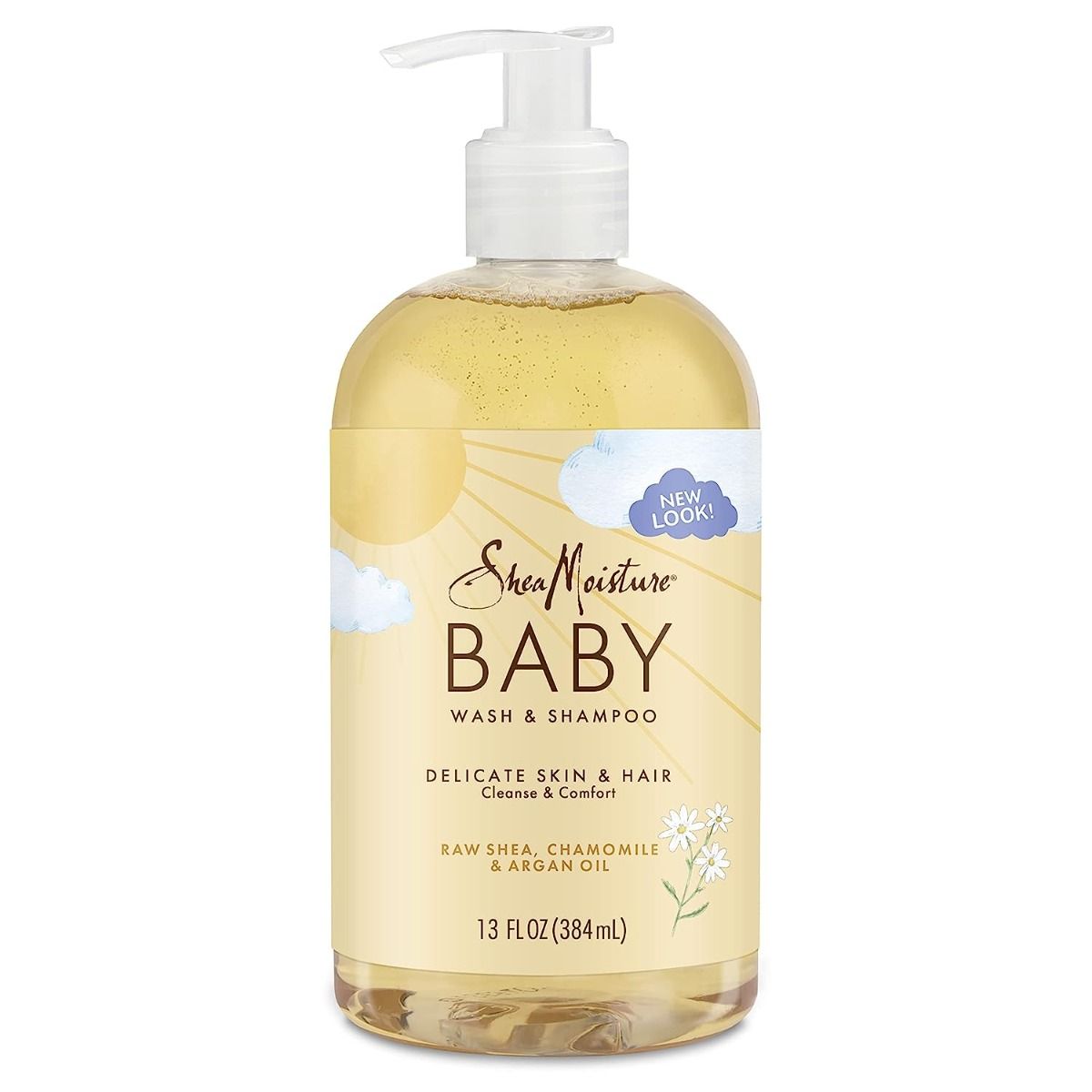 Shea Moisture Baby Wash & Shampoo – Zachte Reiniger voor Babyhuid (384ml)