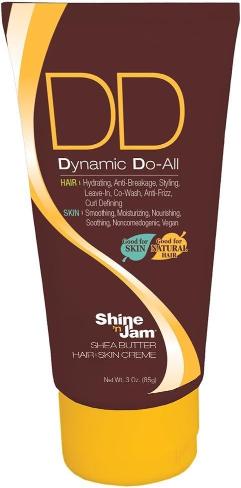 Shine 'n Jam Do-All Crème – Hydraterende Crème voor Natuurlijke Haar (85g)