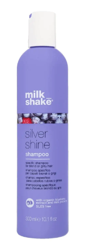 Milk Shake Silver Shine Shampoo – Neutraliseert Gele Tinten voor Blond Haar (300ml)