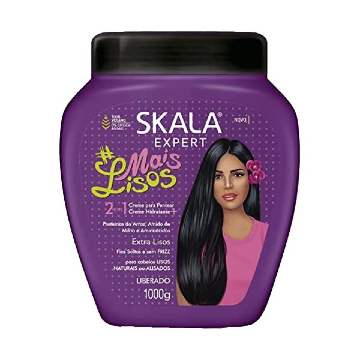 Skala Mais Lisos Behandeling – Verzorgende Crème voor Steil Haar (1000g)
