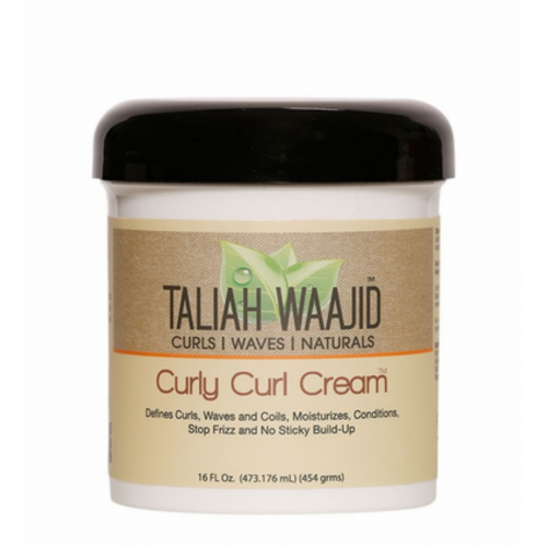 Taliah Waajid Curly Curl Cream – Hydraterende Crème voor Krullend Haar (473ml)
